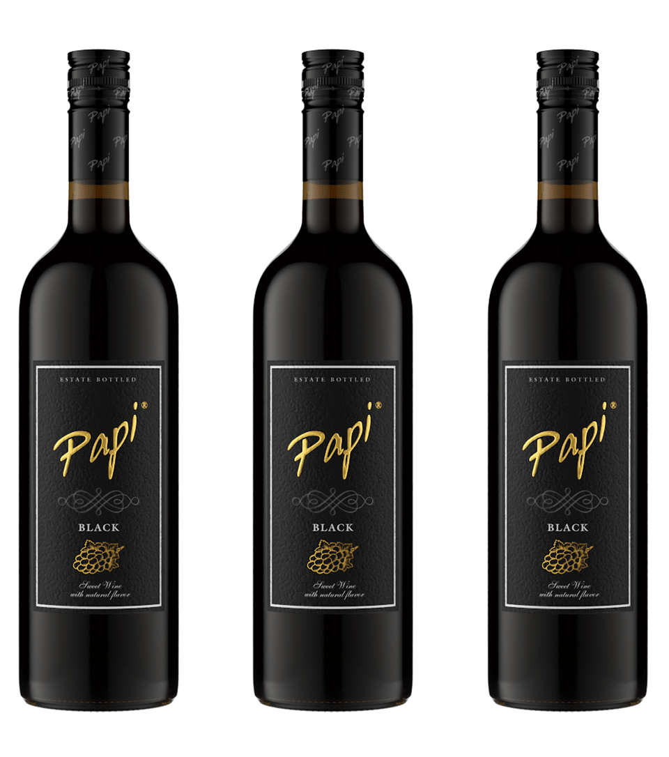 Black – Papi Sweet Wine - Papi Wines