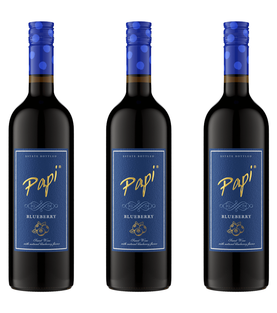 Blueberry – Papi Sweet Wine - Papi Wines