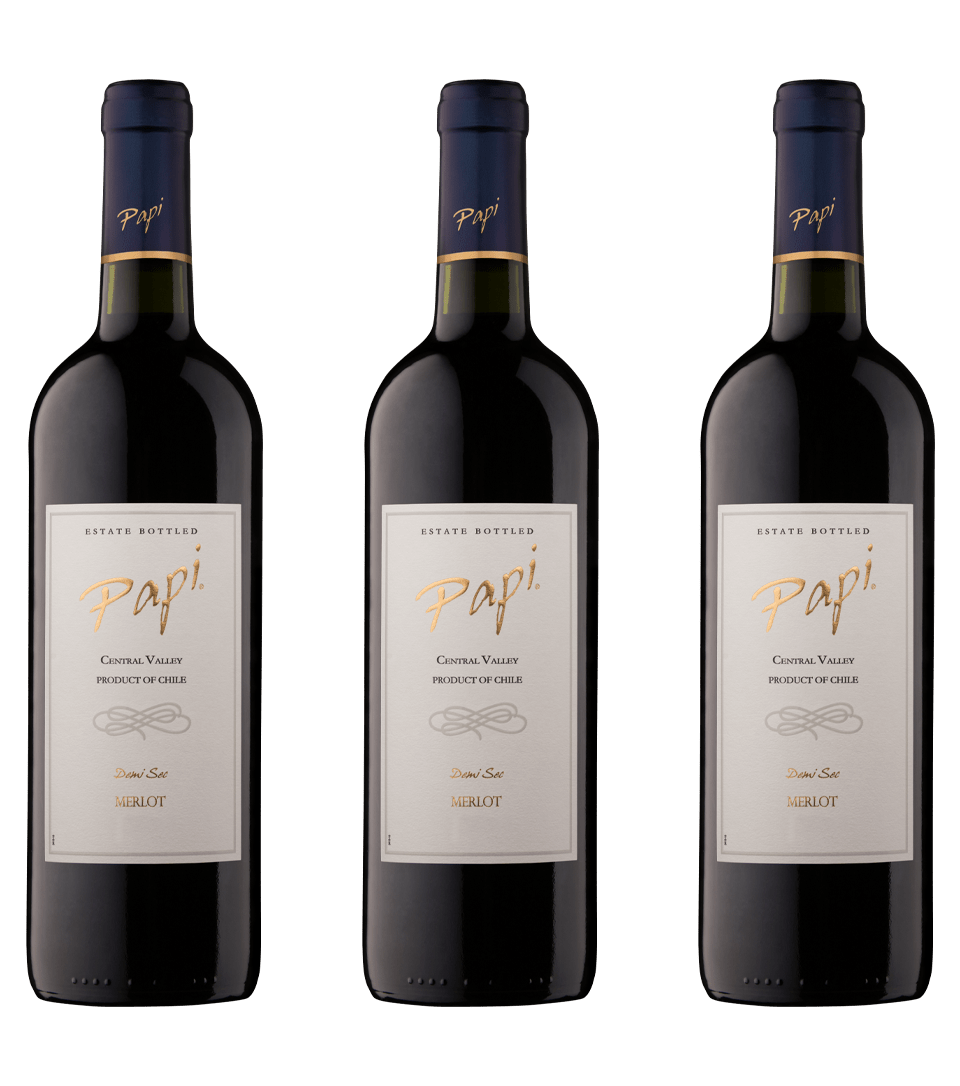 Papi Demi-Sec Merlot - Papi Wines