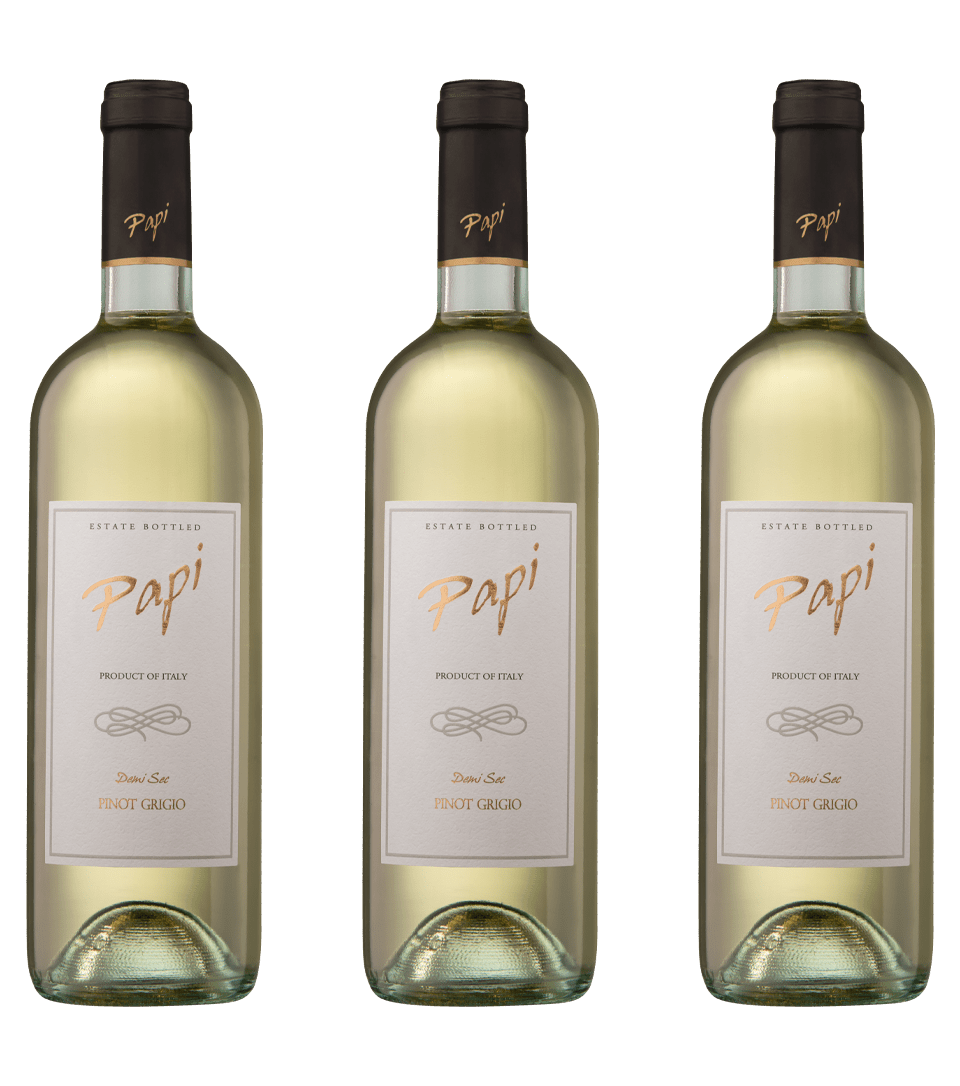 Papi Demi-Sec Pinot Grigio - Papi Wines