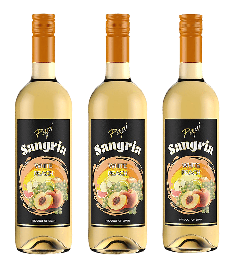 Papi White Peach Sangria - Papi Wines
