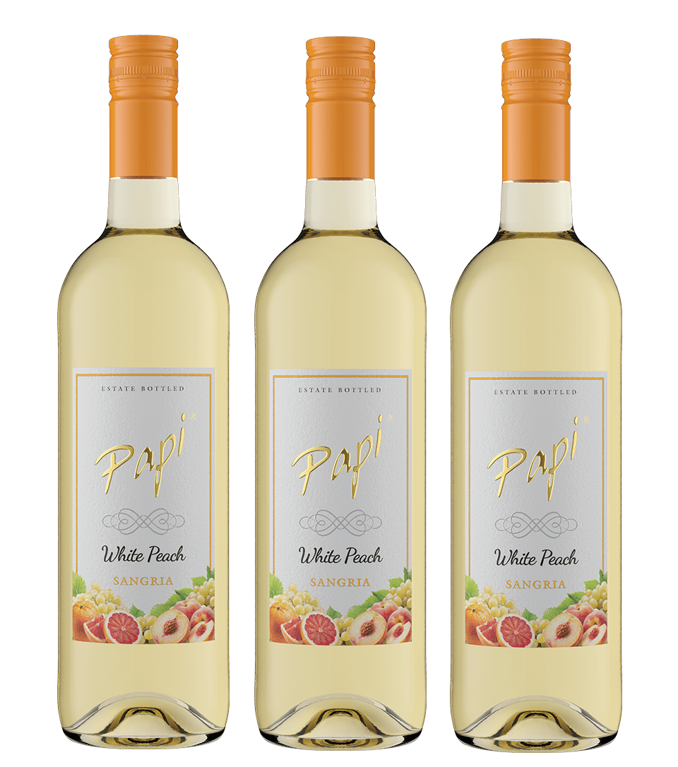 Papi White Peach Sangria - Papi Wines