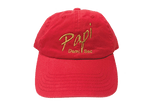 Papi Specialty Adjustable Baseball Hat in Coral Pink