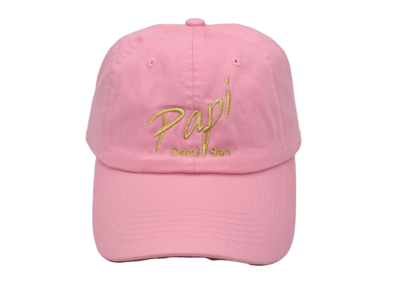 Papi Specialty Adjustable Baseball Hat in Light Pink - Papi Wines