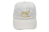 Papi Specialty Adjustable Baseball Hat in White